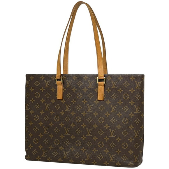 Louis Vuitton Bag Shoulder Monogram Luco Tote Brown - Picture 1 of 7